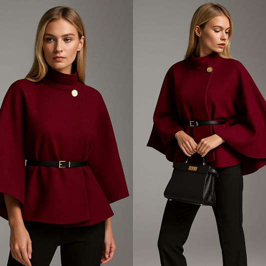 Morbida di Lana Poncho