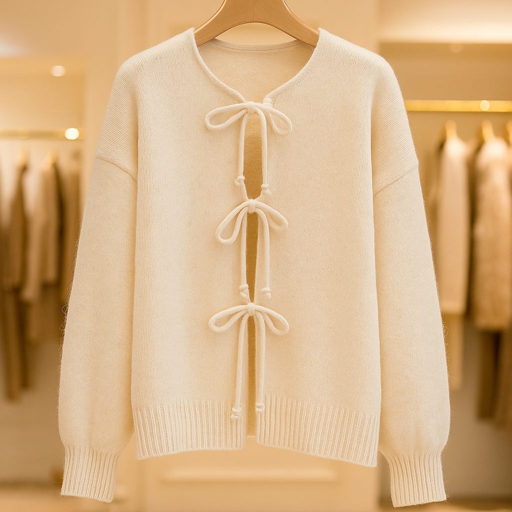 Bowelle Solid Loose Cardigan
