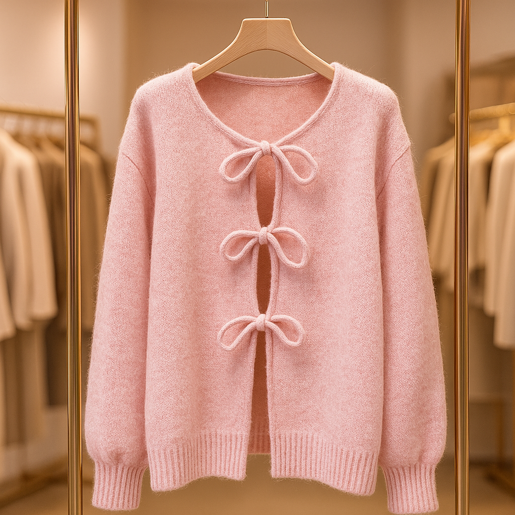 Bowelle Solid Loose Cardigan
