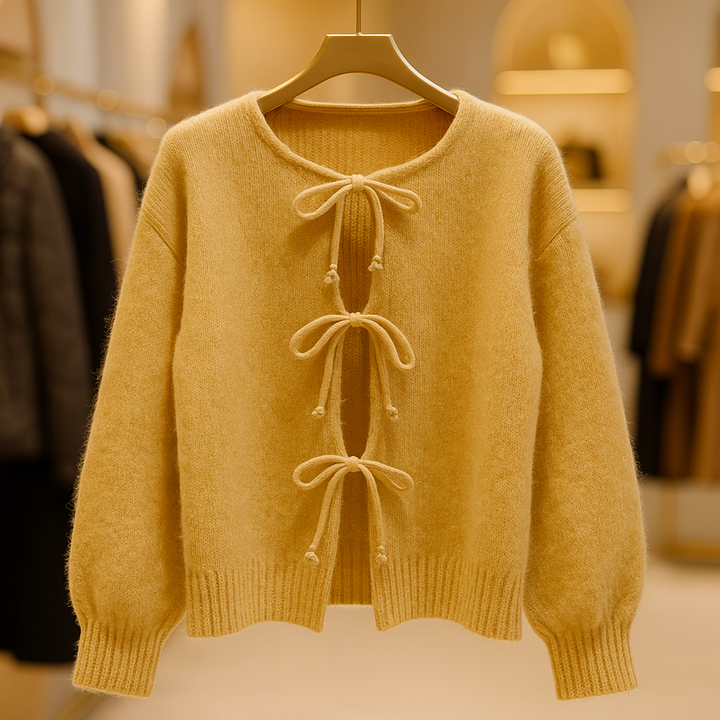 Bowelle Solid Loose Cardigan