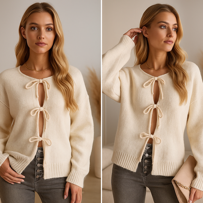 Bowelle Solid Loose Cardigan