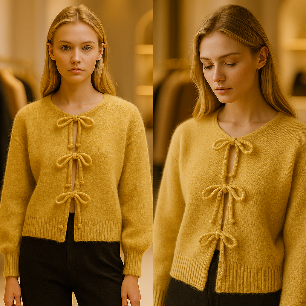 Bowelle Solid Loose Cardigan