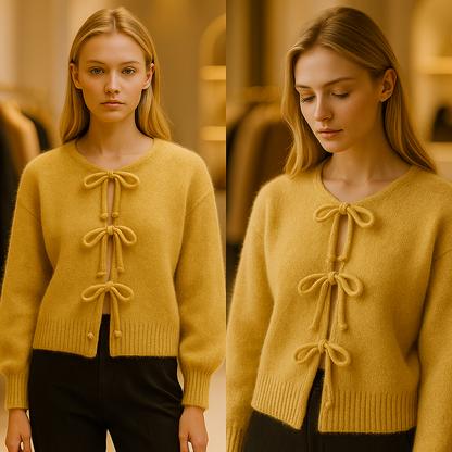Bowelle Solid Loose Cardigan
