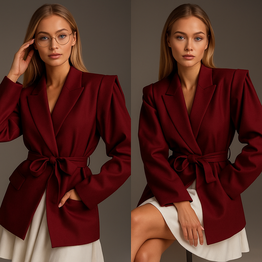 Torvani Solid Blazer