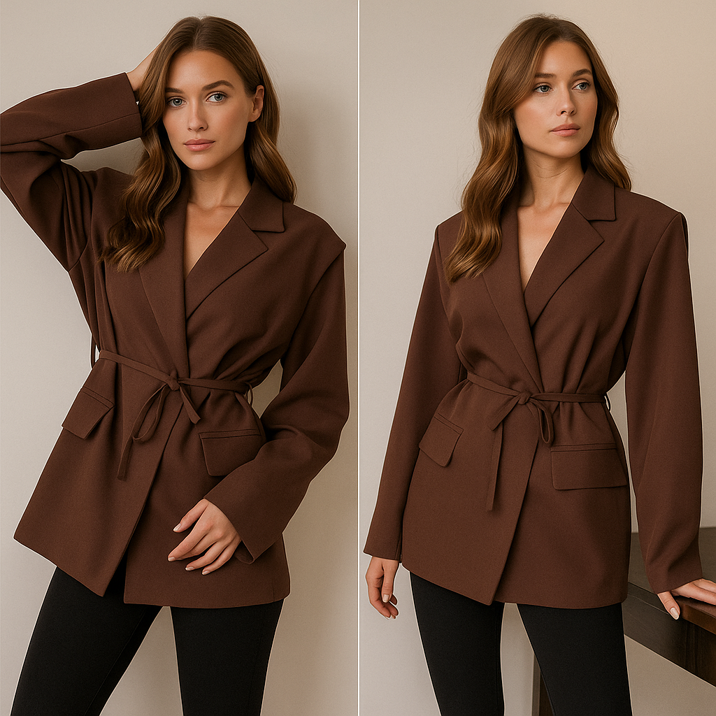 Torvani Solid Blazer