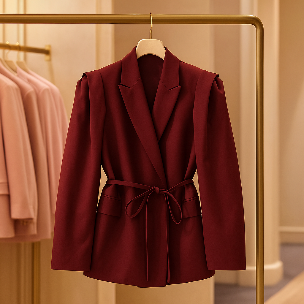 Torvani Solid Blazer