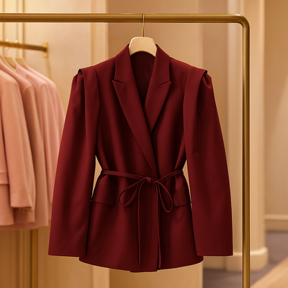 Torvani Solid Blazer