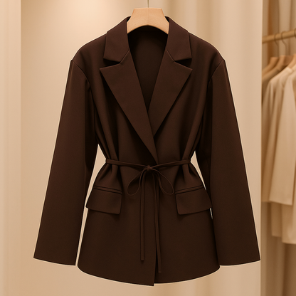 Torvani Solid Blazer