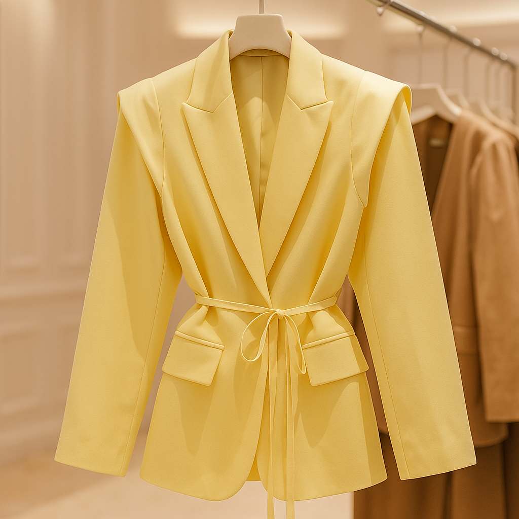 Torvani Solid Blazer