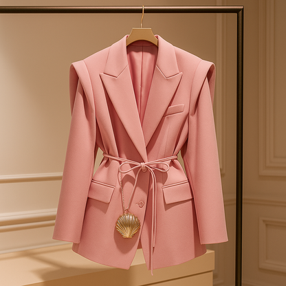 Torvani Solid Blazer