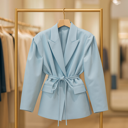 Torvani Solid Blazer