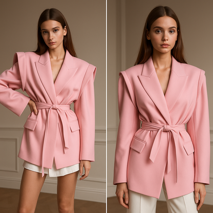 Torvani Solid Blazer