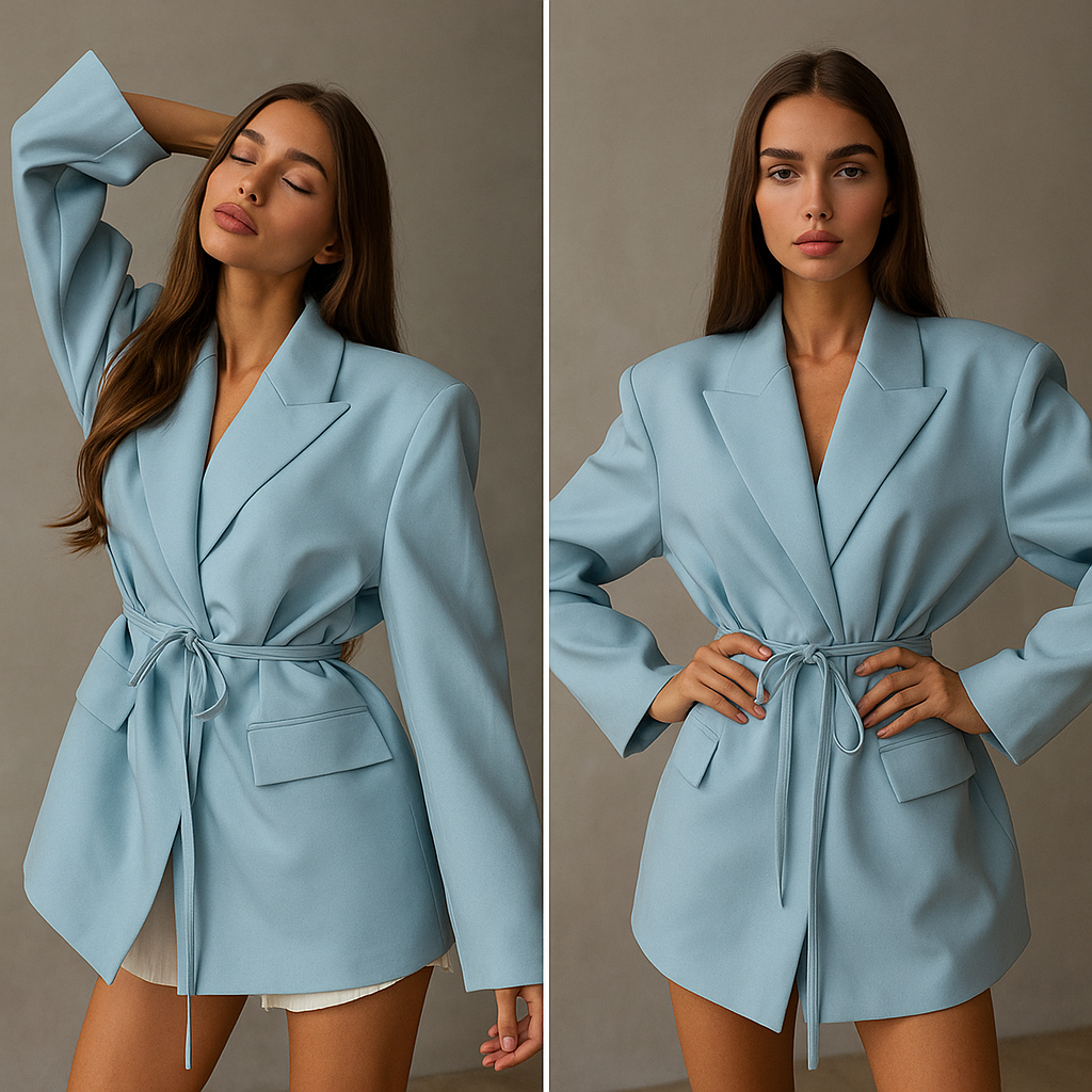 Torvani Solid Blazer