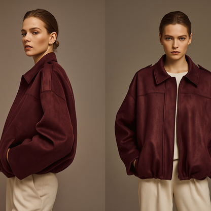 MUJER Suede Jackets