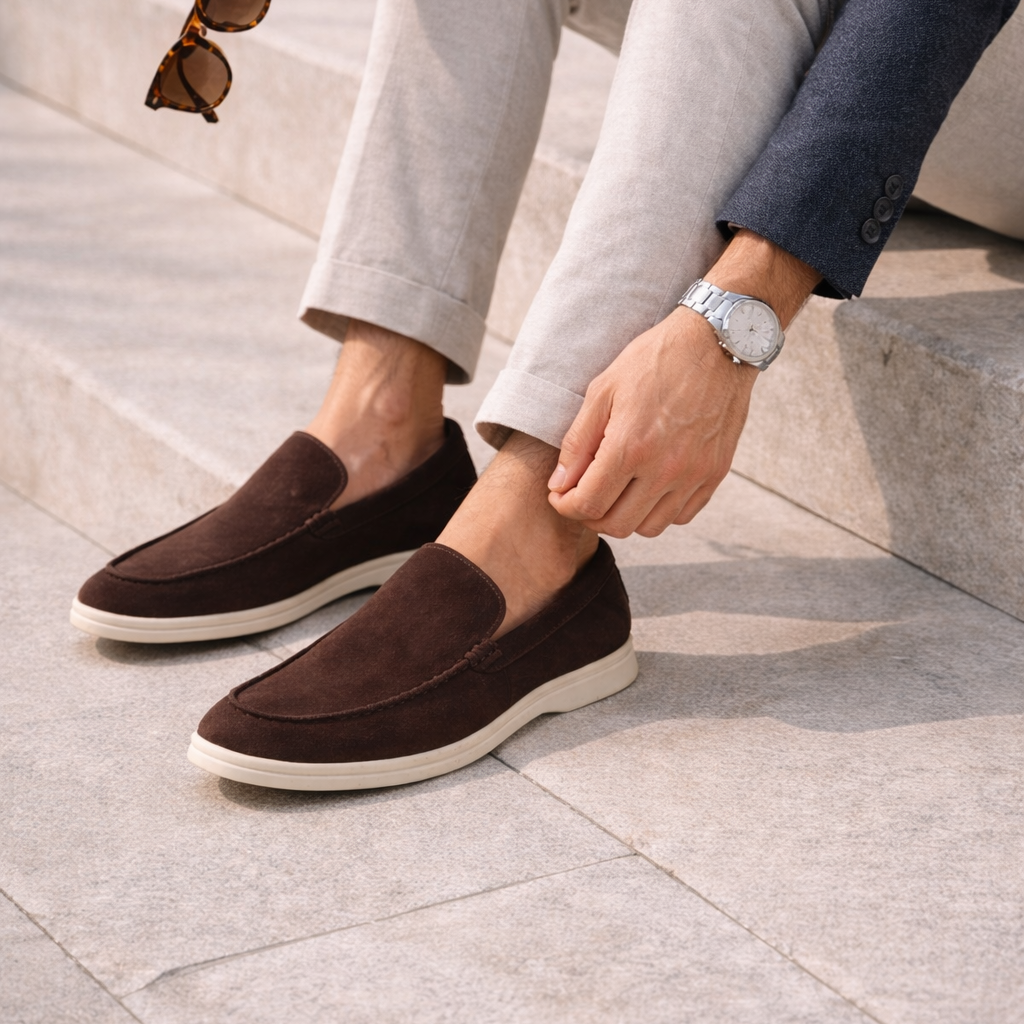 Vellori Suede Loafers