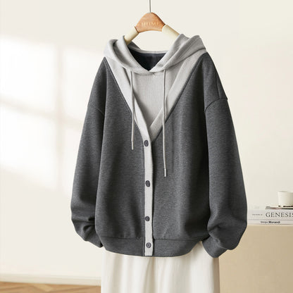 HYBRID Cardigan-Hoodie