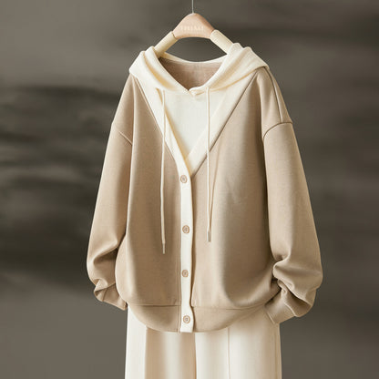 HYBRID Cardigan-Hoodie