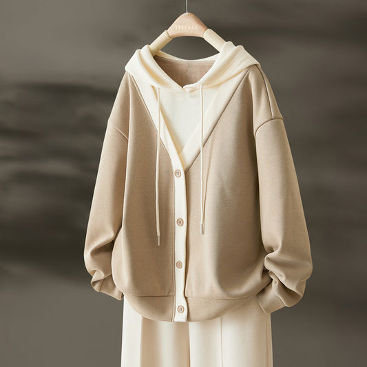 HYBRID Cardigan-Hoodie