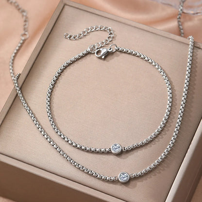 Mirabella Bracelet and Necklace Set