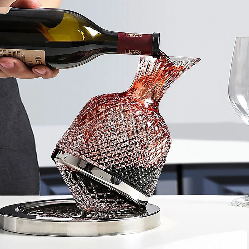 GlassGlide Wine Pitcher