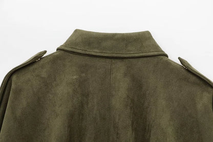 MUJER Suede Jackets