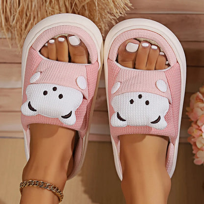 Cute Bear Home Slippers