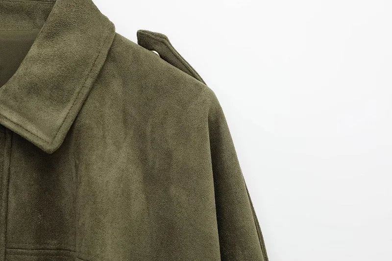 MUJER Suede Jackets