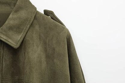 MUJER Suede Jackets