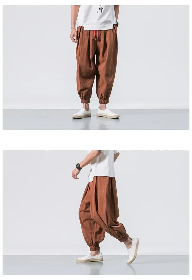 Deacon Oversized Cotton Pants