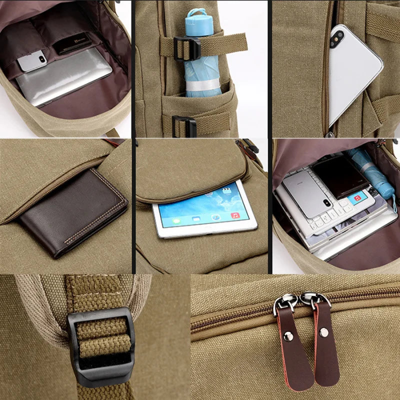 Korbin Canvas Backpack