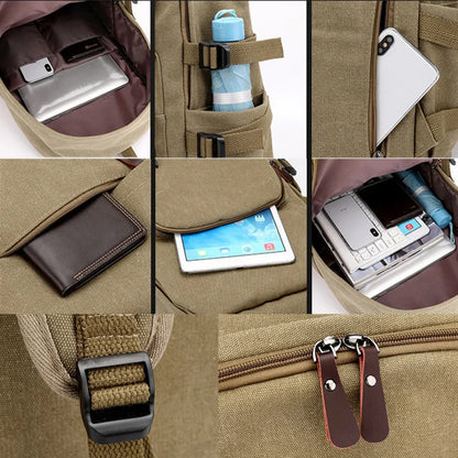 Korbin Canvas Backpack