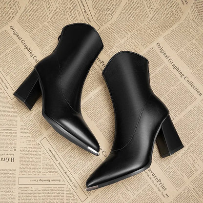 Diora Leather Boots