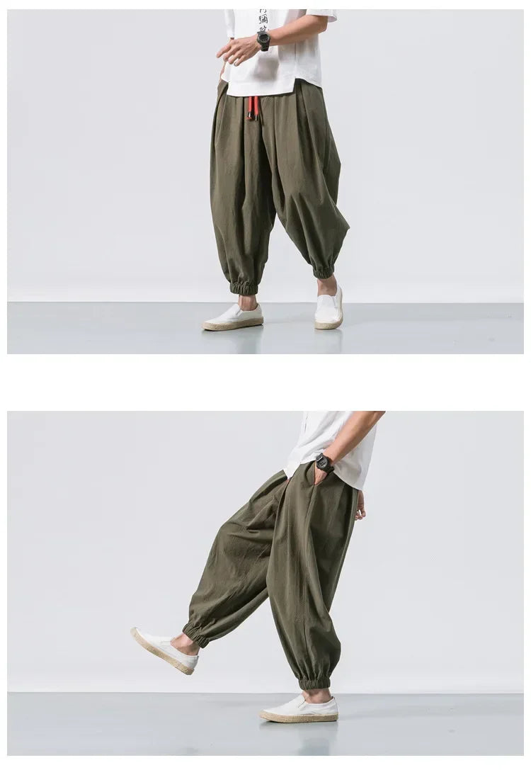 Deacon Oversized Cotton Pants