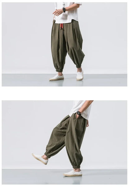 Deacon Oversized Cotton Pants