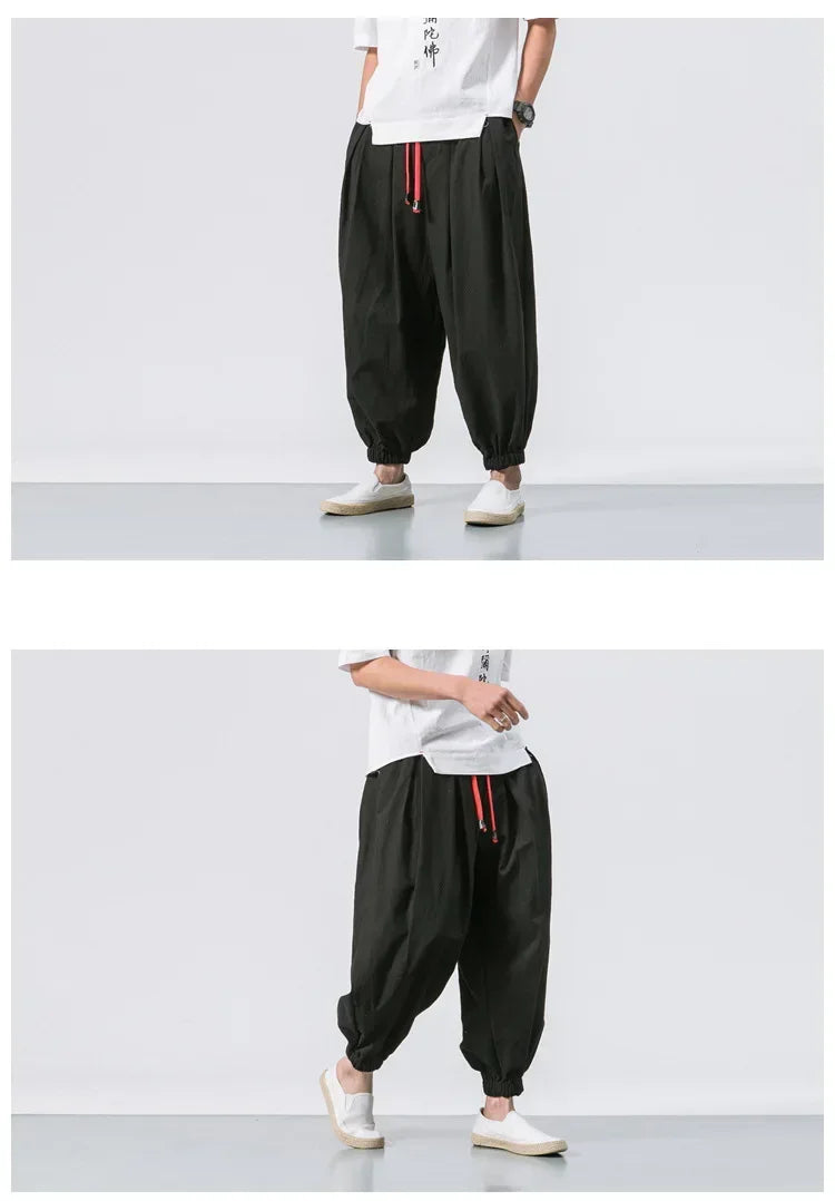 Deacon Oversized Cotton Pants