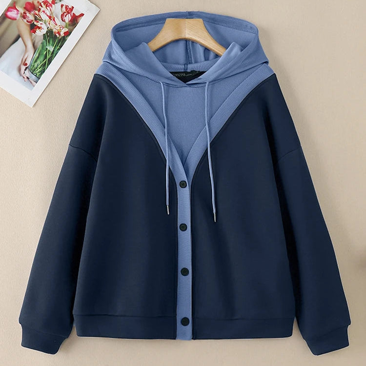 HYBRID Cardigan-Hoodie