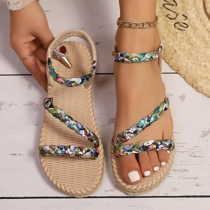 Floral Sandals