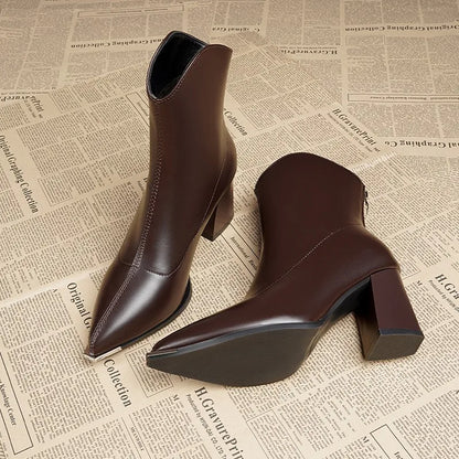Diora Leather Boots