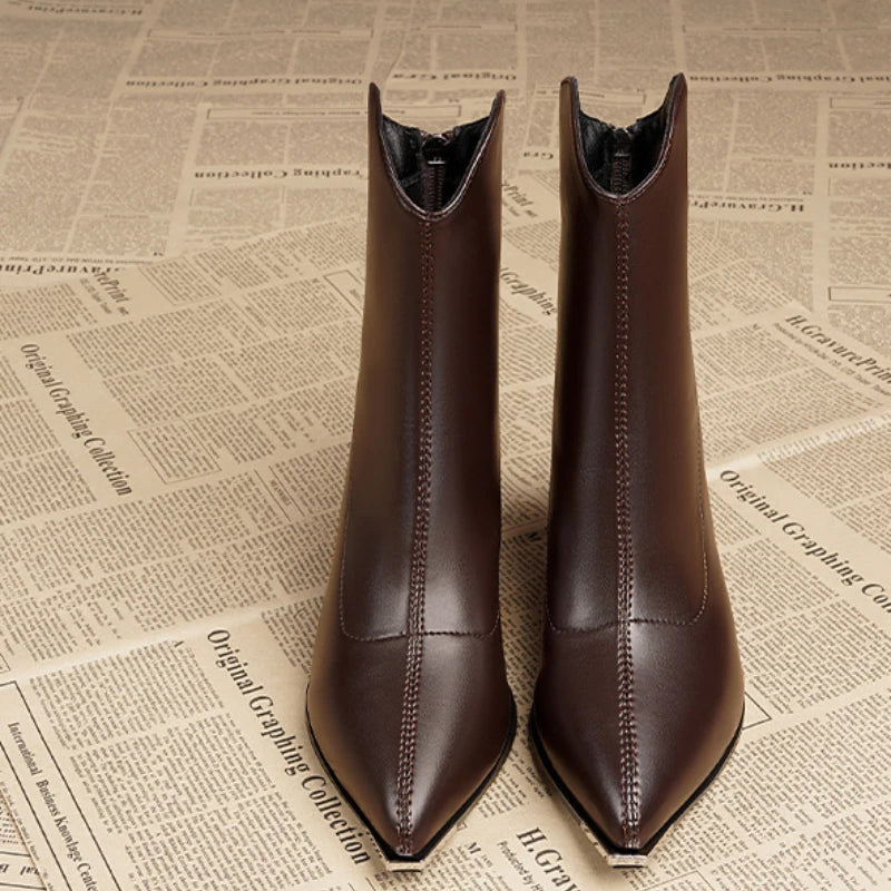 Diora Leather Boots