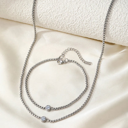 Mirabella Bracelet and Necklace Set