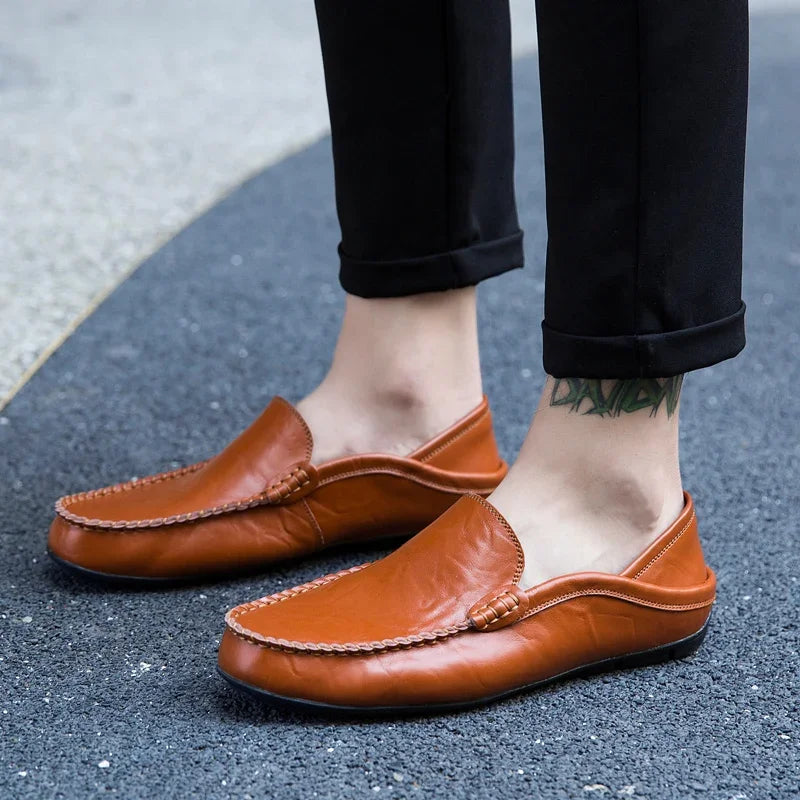 Marlon Leather Moccasins