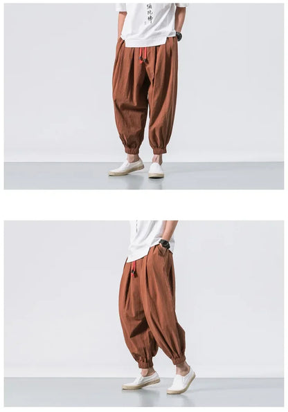 Deacon Oversized Cotton Pants
