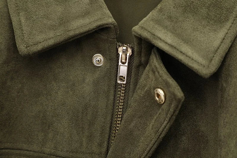 MUJER Suede Jackets