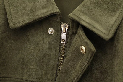 MUJER Suede Jackets