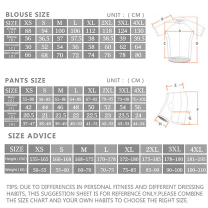 Strada Cycling Jersey Sets
