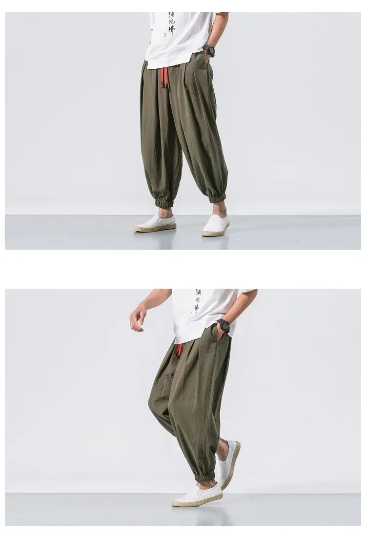 Deacon Oversized Cotton Pants