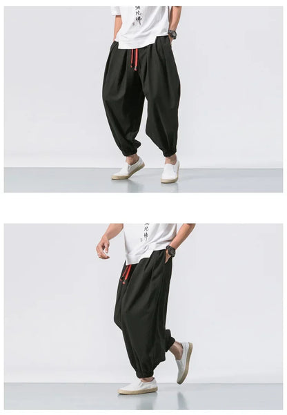 Deacon Oversized Cotton Pants