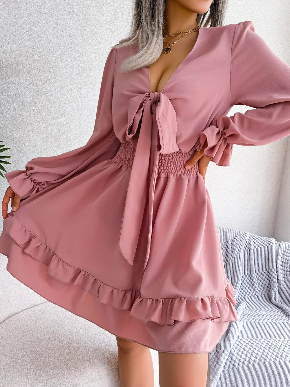 Blush Breeze Dress