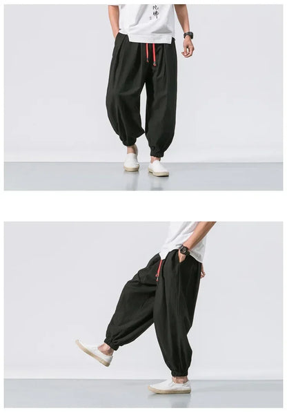 Deacon Oversized Cotton Pants