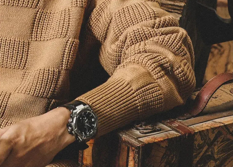 Brace Harbor Classic Retro Sweater